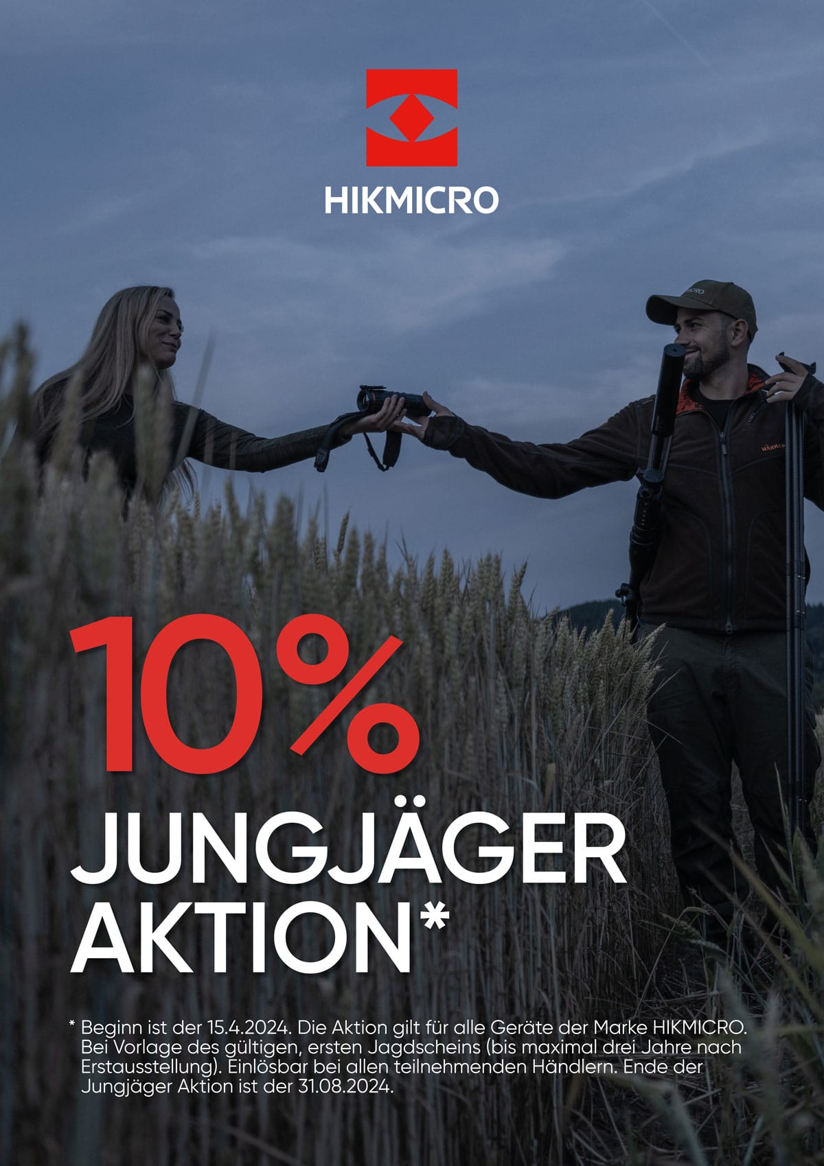 10% Rabatt für Jungjäger bei HIKmicro-Aktion