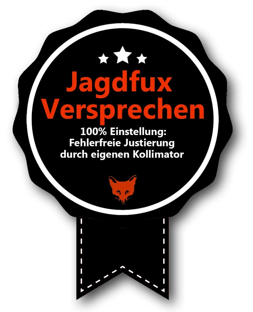 Jagdfux-Versprechen Kollimator Einstellung